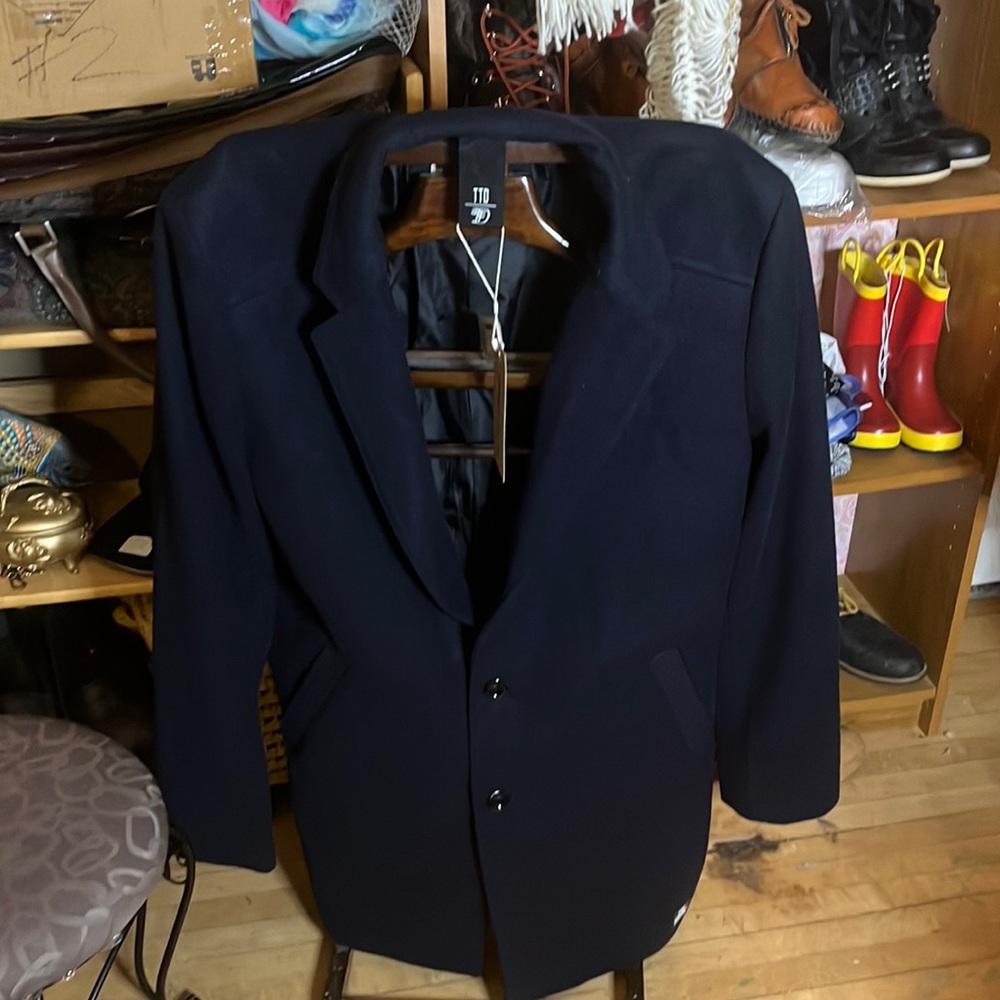 😄Tom Tailor Men's Wool Jacket NWT - XXL